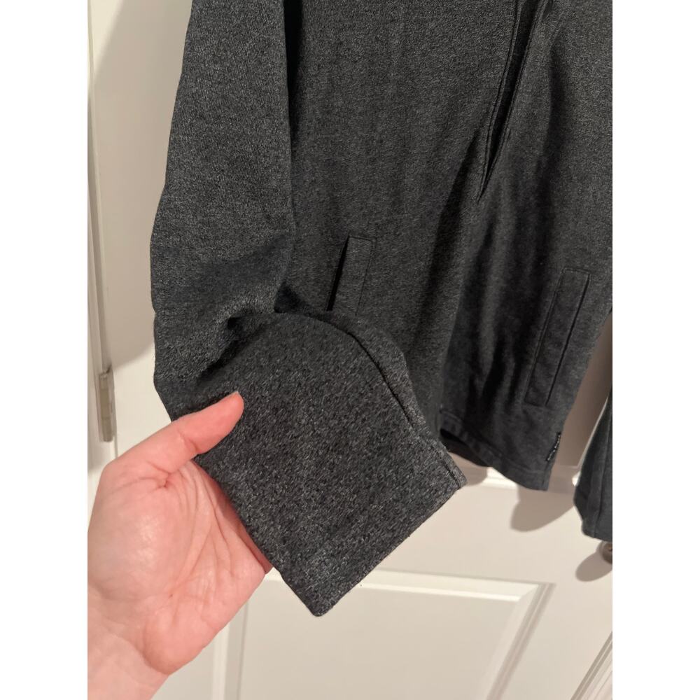Perry Ellis Gray Button-Down Sweater – Size Small - Picture 5 of 6